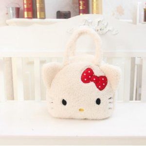 Kitty Ivory Furry Handbag(BG056I)